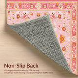 Vibrant Retro Botanical Design(Pink)