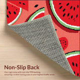 Vibrant Summer Splash Motif(Red)