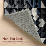 Elegant Black Tasseled Accent(Gray)