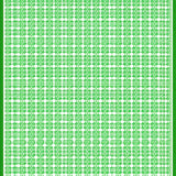 Lively Shamrock Patterned Decor(Green)