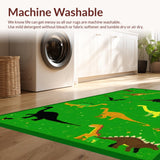 Bright Cheerful Dino Expedition Aesthetic(Green)