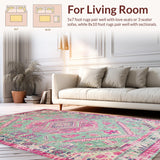 Elegant Vintage Geometric Motif Fusion(Green)