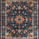 Vibrant Geometric Fusion(Blue)