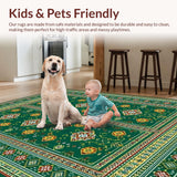 Contemporary Lattice Artful Motif(Green)