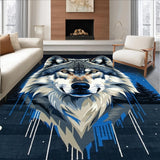 Visual Serenity Wolf Moon(Blue)