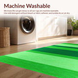 Elegant Tropical Inspired Stripe Motif(Green)