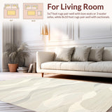 Elegant High Low Textured Motif(Beige)