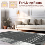 Classic Farmhouse Striped Elegance(Black)