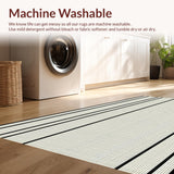 Chic Abstract Dual Tone Lines(Black)