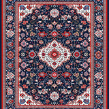 Rich Geometric Patterned Design(Blue)