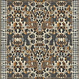 Ultra Soft Area Rug, Non Slip, Stain Resistant, Washable Area Rugs for Living Room, Bedroom, Dynamic Contemporary Texture Blend(Brown)
