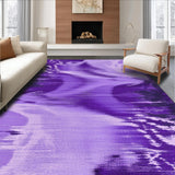 Ultra Soft Area Rug, Non Slip, Stain Resistant, Washable Area Rugs for Living Room, Bedroom, Serene Plush Cloud-Like Texture(Purple)