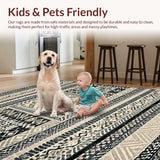 Elegant Textured Linear(Black)