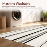 Elegant Nordic Minimalist with Monochromatic Zigzag Design(White)