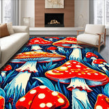 Eclectic Textured Rainbow Motif(Red)