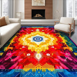 Enchanting Rainbow Energy Flow Design(Red)