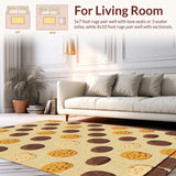 Inviting Round Design Element(Beige)