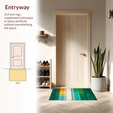 Lively Contemporary Flowing(Green)