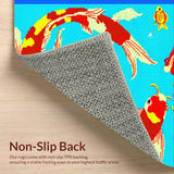 Bright Cartoon Oceanic Scene(Blue)