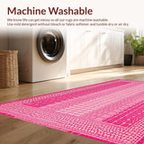Lively Earthy Crocodile Motif(Pink)
