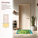 Interactive Prehistoric Landscape Motif(Green)