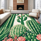 Contemporary Abstract Cactus Imagery(Green)