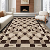 Chic Abstract Lattice Aesthetic(Beige)