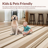 Elegant Earth Tone Stripes(Beige)