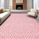 Artful Symmetrical Arrangement in Pink Tones(Pink)