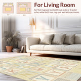 Playful Educational Beige Canvas(Beige)