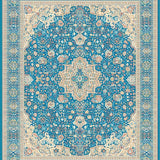 Refined Coastal Inspired Motif(Blue)