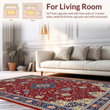 Rustic Botanical Tiled Design(Red)