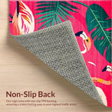 Lively Floral Duo Decorative Design(Pink)