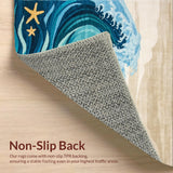 Minimalist Coastal Artistry Approach(Blue)