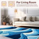 Artistic Marine Curvature Style(Blue)