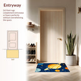 Celestial Colorful Planetary Motif(Blue)