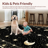 Ethereal Moonlit Geometric Allure(Black)