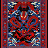 Dynamic Dragon Contrast Artwork(Red)