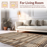 Chic Lattice Design in Brown Shades(Gray)