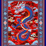 Enchanting Ethnic Dragon Imagery(Red)
