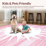 Lively Minimalist Sunray Aesthetic(Pink)