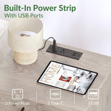 ODIKA Everyday Side Table with Fast Charging Station