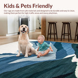 Minimalist Cool Toned Landscape Design(Blue)