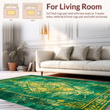 Artistic Earth Tone Motif(Green)