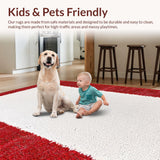 Bold Red and White Sporty Elegance(Red)