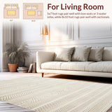 Graceful Half Circle Textile(Beige)