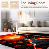 Energetic Abstract Heatwave Design(Red)