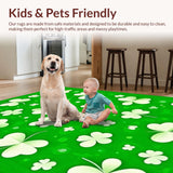 Rustic Shamrock Celebration Aesthetic(Green)