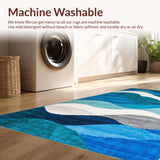 Dreamy Light Gray Ripple(Blue)