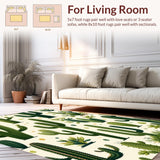 Whimsical Tropical Leaf Composition(Beige)